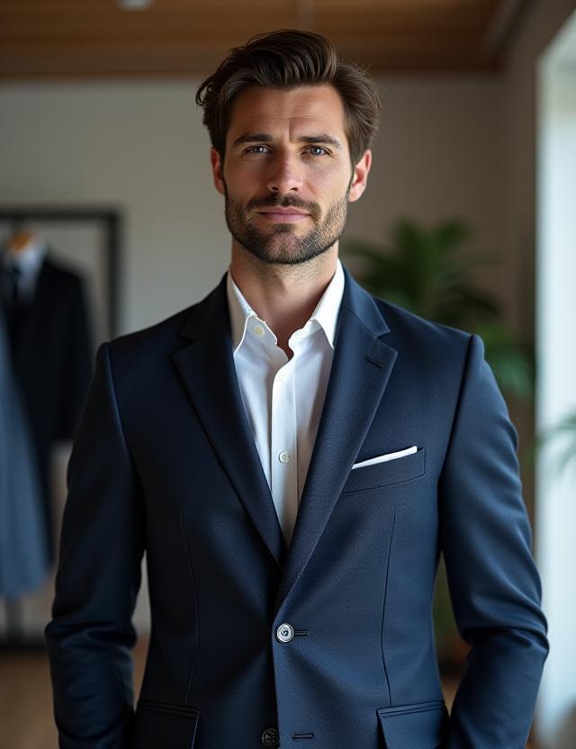 Portret van de stylist van Nimbus Wardrobe