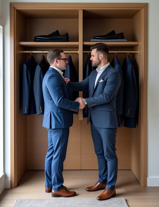 Professionele garderobe analyse voor heren